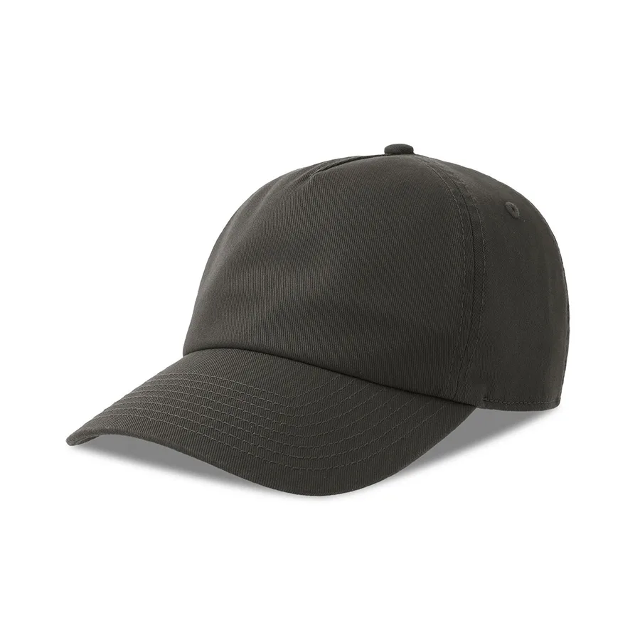 Бейсболка DAD HAT-S, 5 клиньев, металлическая застежка, темно-серый