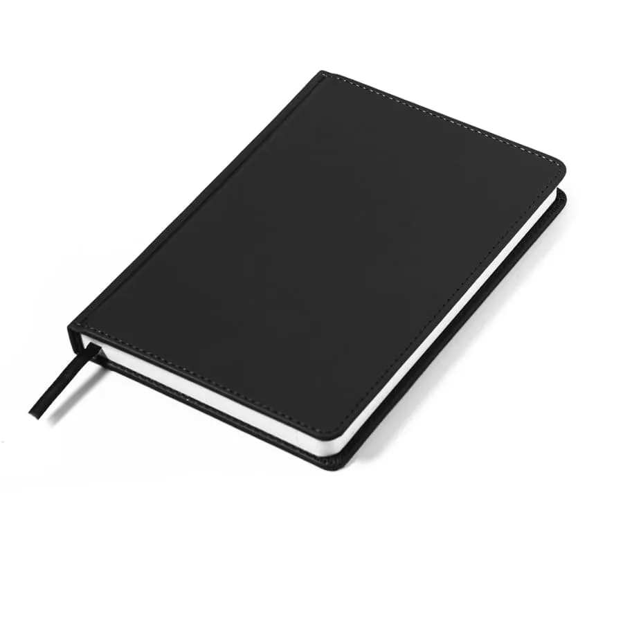 Ежедневник недатированный Campbell, формат А5, в линейку, черный