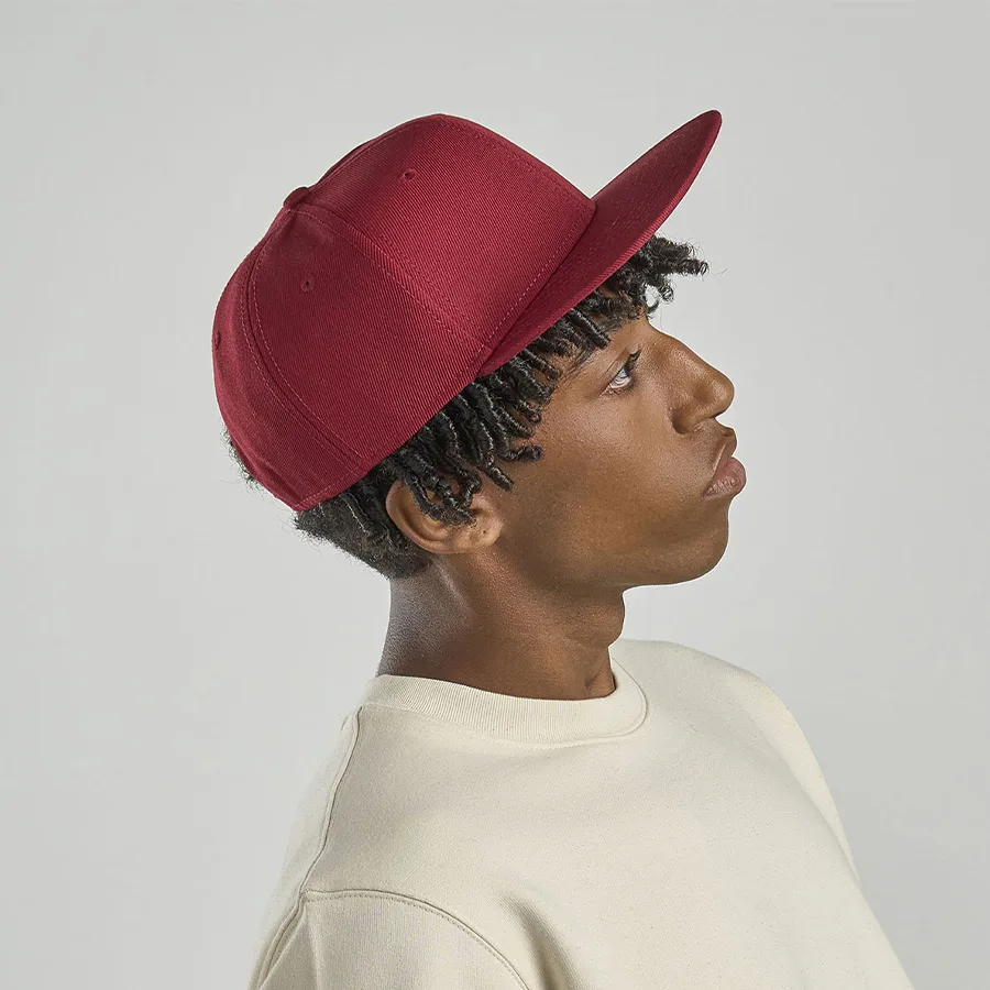 Бейсболка SNAP BACK-S, 6 клиньев, пластиковая застежка, серый