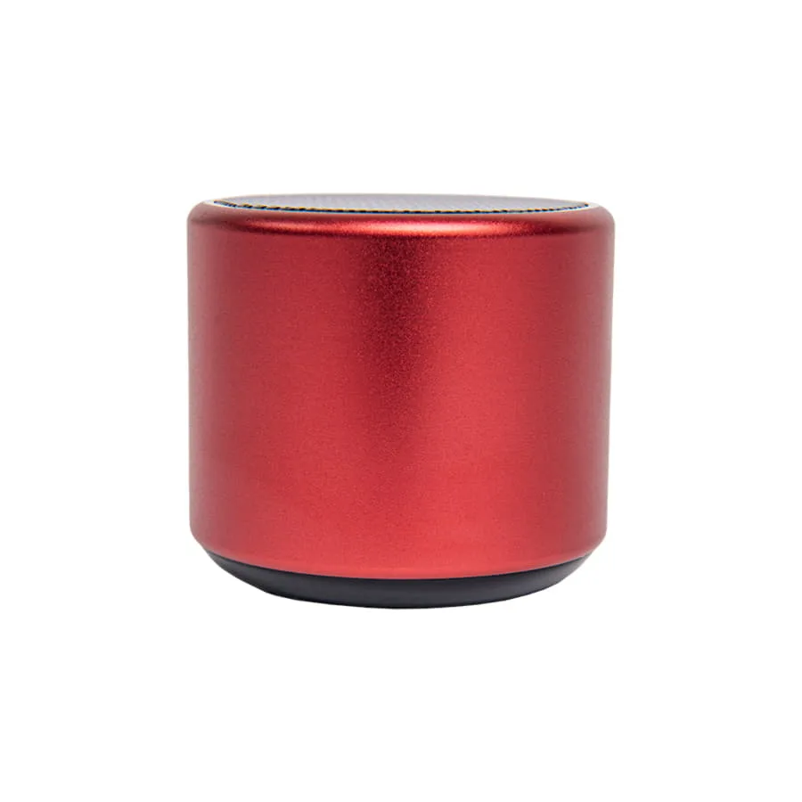 Портативная mini Bluetooth-колонка Sound Burger "Roll" золото, красный