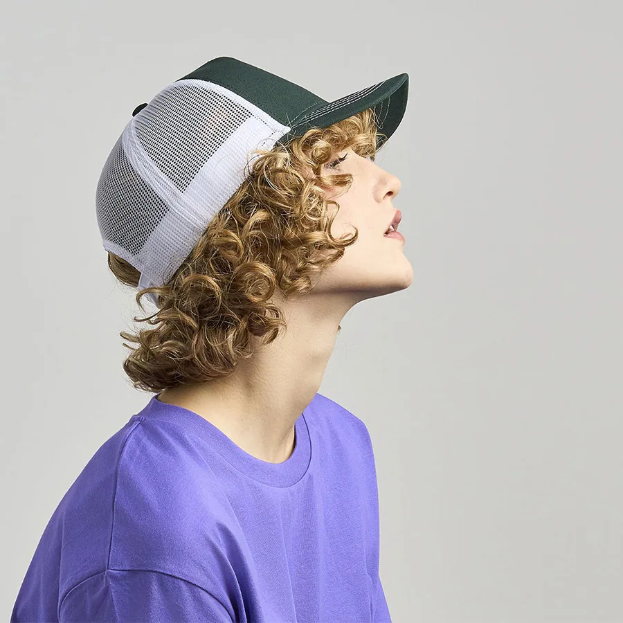 Бейсболка RAPPER CANVAS-S, 5 клиньев, пластиковая застёжка, белый, бордовый, чёрный