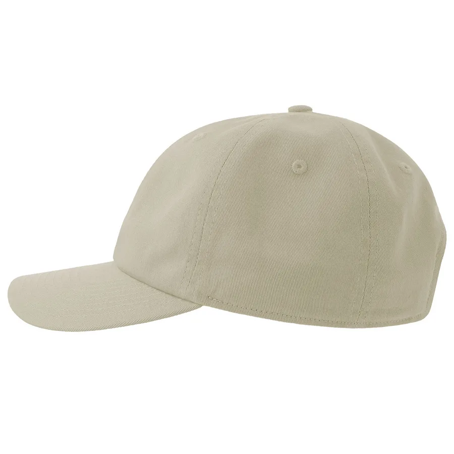 Бейсболка DAD HAT-S, 6 клиньев, металлическая застежка, бежевый