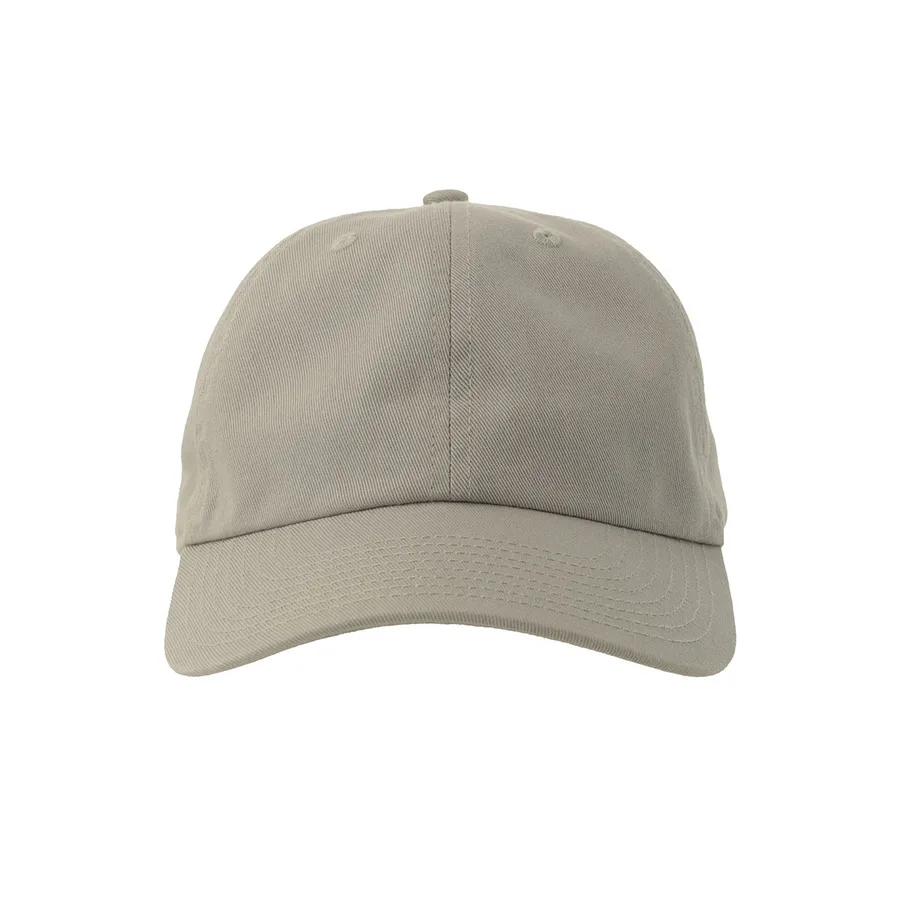 Бейсболка DAD HAT-S, 6 клиньев, металлическая застежка, серый