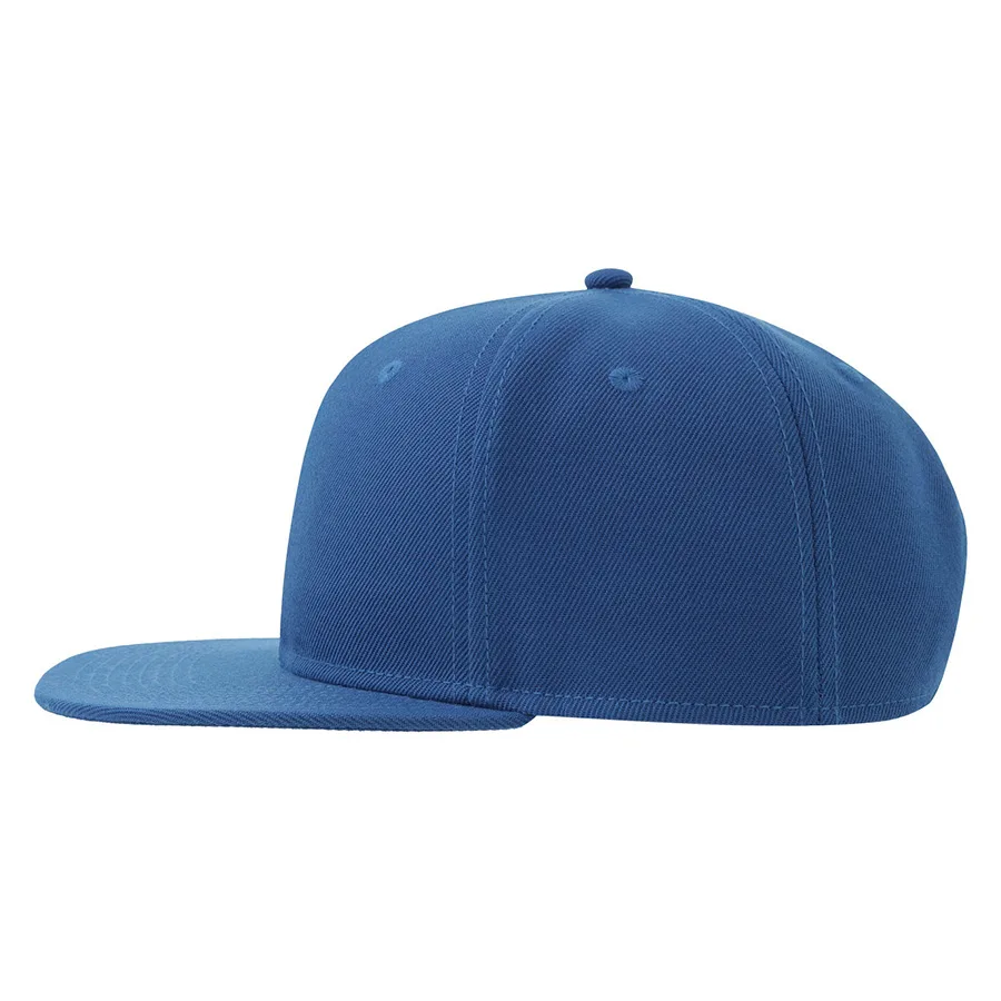 Бейсболка SNAP BACK-S, 6 клиньев, пластиковая застежка, синий