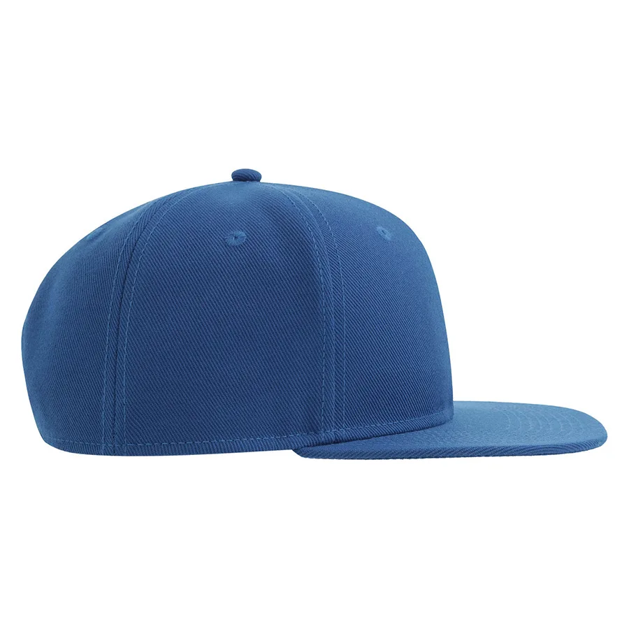 Бейсболка SNAP BACK-S, 6 клиньев, пластиковая застежка, синий