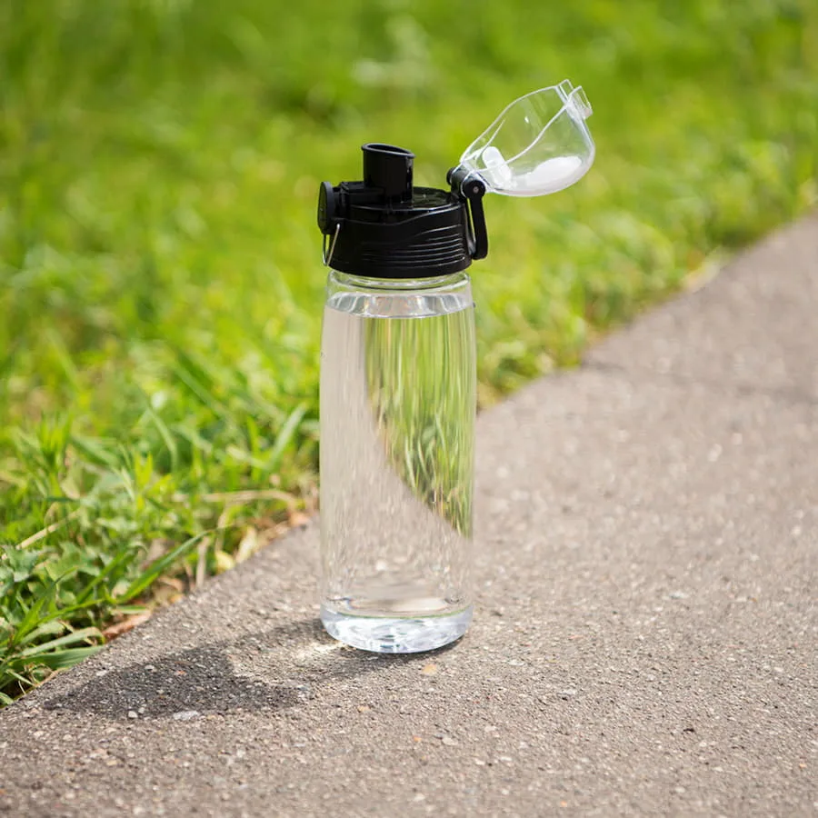 Бутылка для воды FLASK, 800 мл, прозрачный