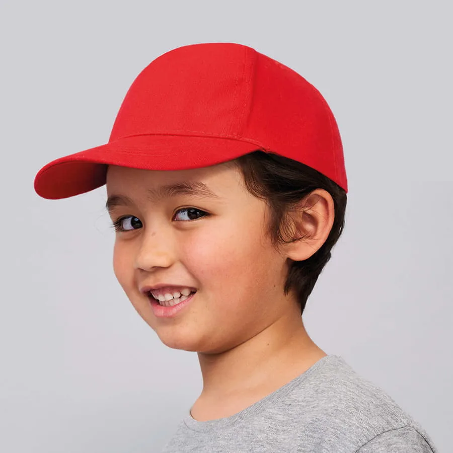 Бейсболка детская SUNNY KIDS, 5 клиньев, застежка на липучке, аквамарин