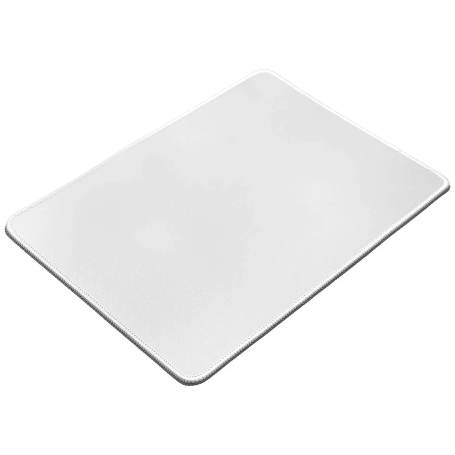 Коврик для мыши GLIDE M, 35*25*0,3см, прошитый край, белый, белый