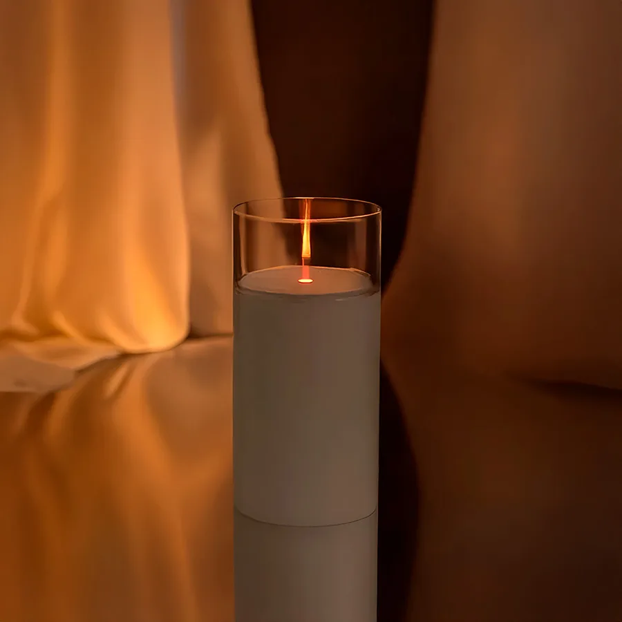 Увлажнитель-ароматизатор CANDLE ультразвуковой, белый, белый
