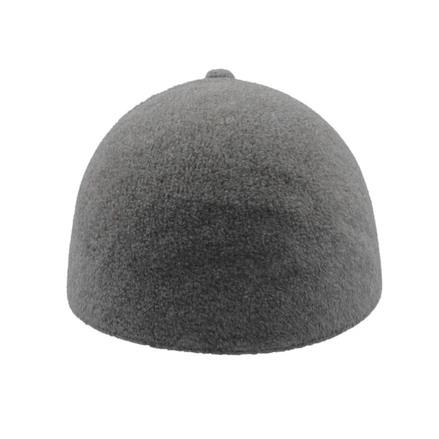 Бейсболка UNI-CAP POLARFLEECE, без панелей и швов, без застежки, серый