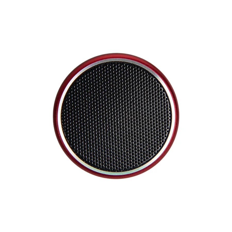 Портативная mini Bluetooth-колонка Sound Burger "Roll" золото, красный