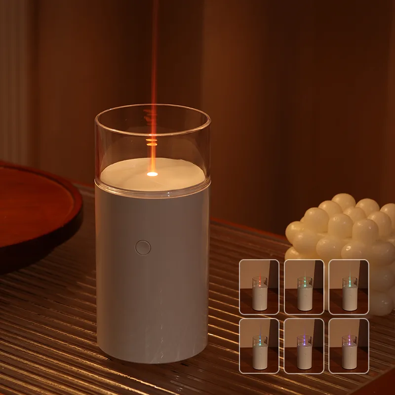 Увлажнитель-ароматизатор CANDLE ультразвуковой, белый, белый