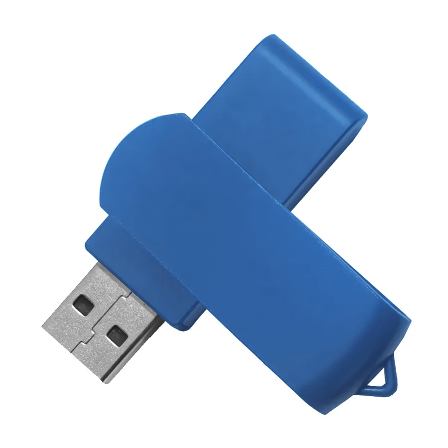 USB flash-карта SWING (8Гб), белый, 6,0х1,8х1,1 см, пластик