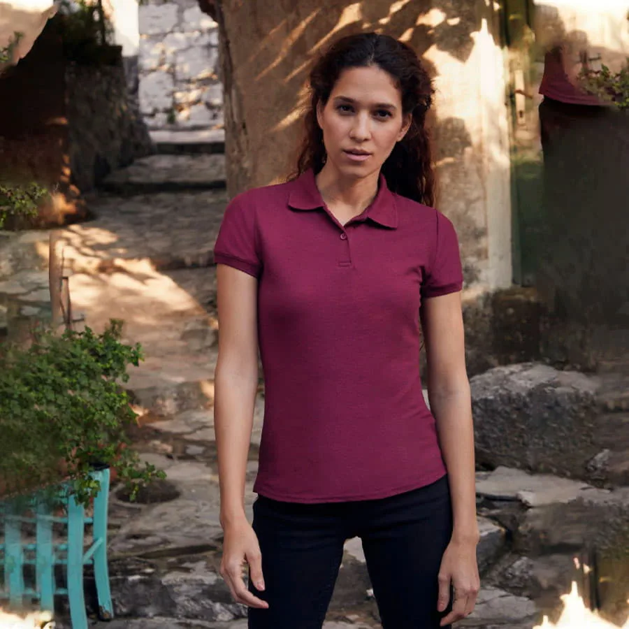 Поло женское 65/35 POLO LADY-FIT 170, синий