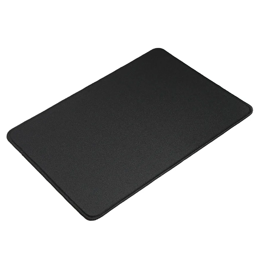 Коврик для мыши GLIDE M, 35*25*0,3см, прошитый край, белый, черный
