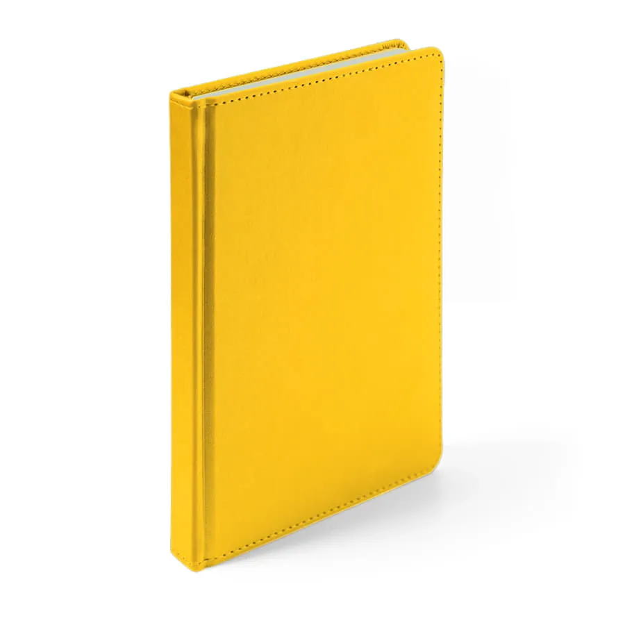 Ежедневник недатированный Campbell, формат А5,  в линейку, желтый