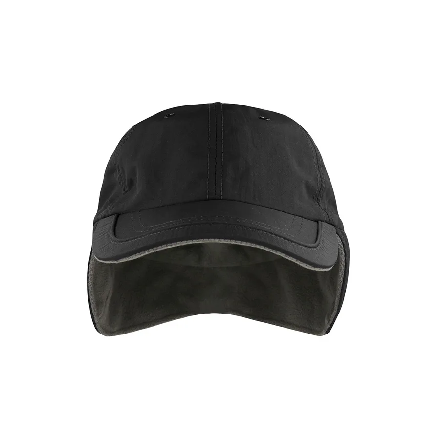 Бейсболка SNOW FLAP STOPPER-S, чёрный