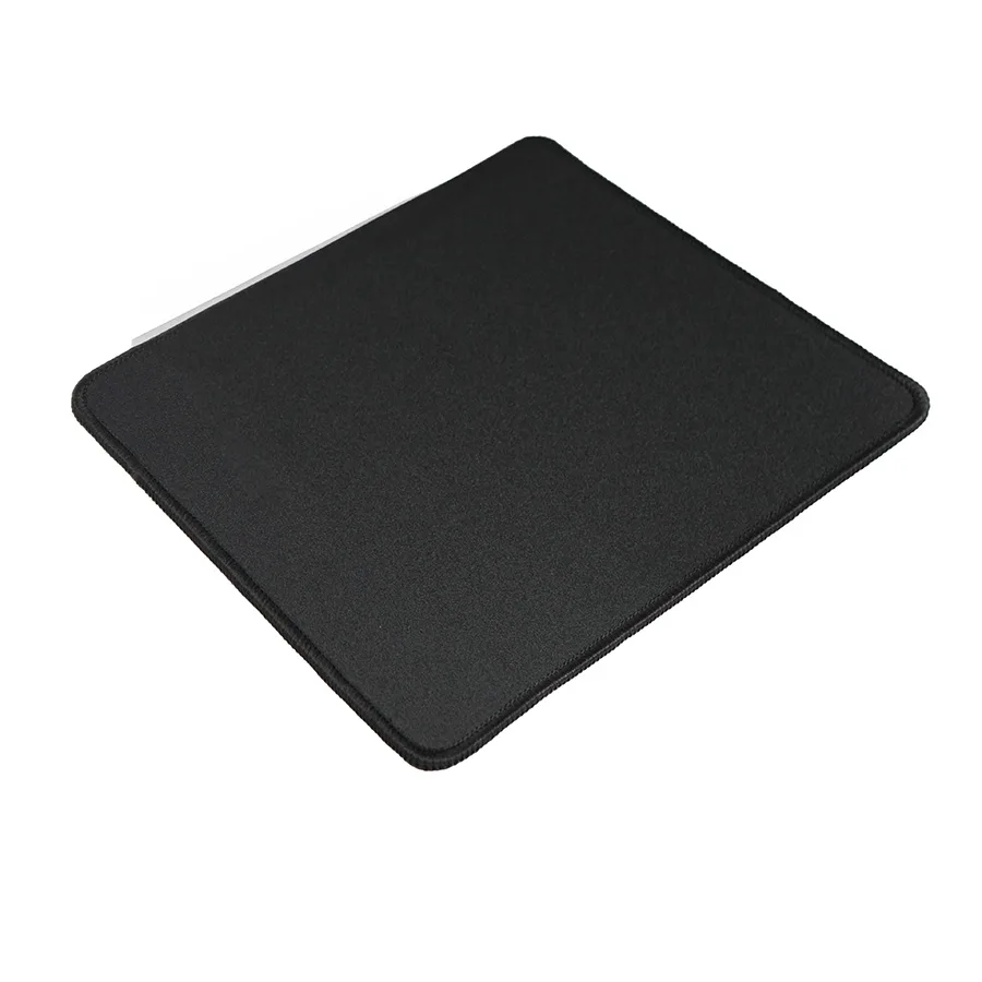 Коврик для мыши GLIDE S, 26*21*0,3см, прошитый край, белый, черный