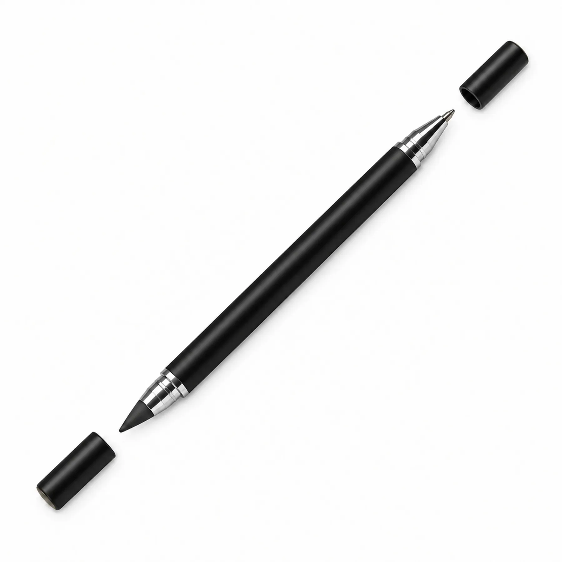 Пластиковая шариковая ручка и вечный карандаш "Ван Гог пластик", черный