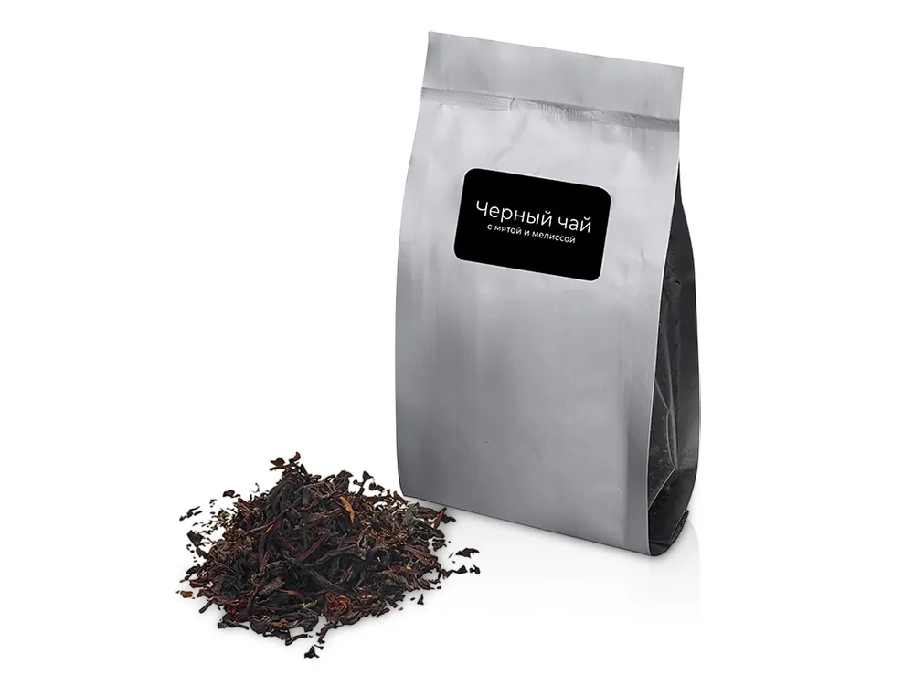 Чай черный с мятой и мелиссой, 50 г, серия Herbalis