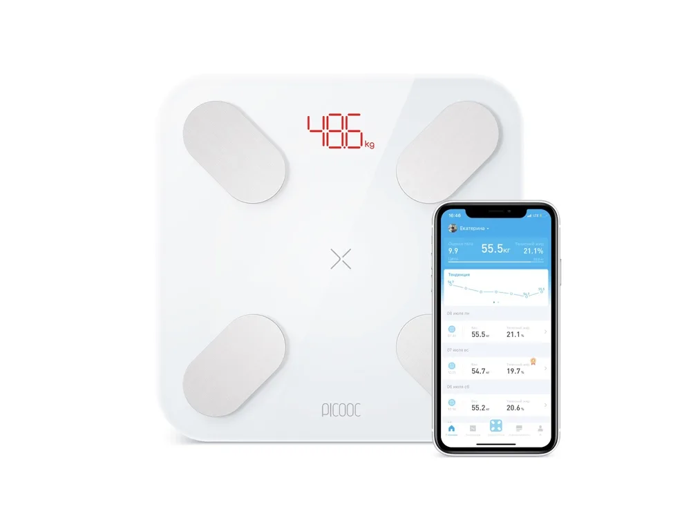 Умные диагностические весы Picooc Mini Pro V2 (6924917717377)