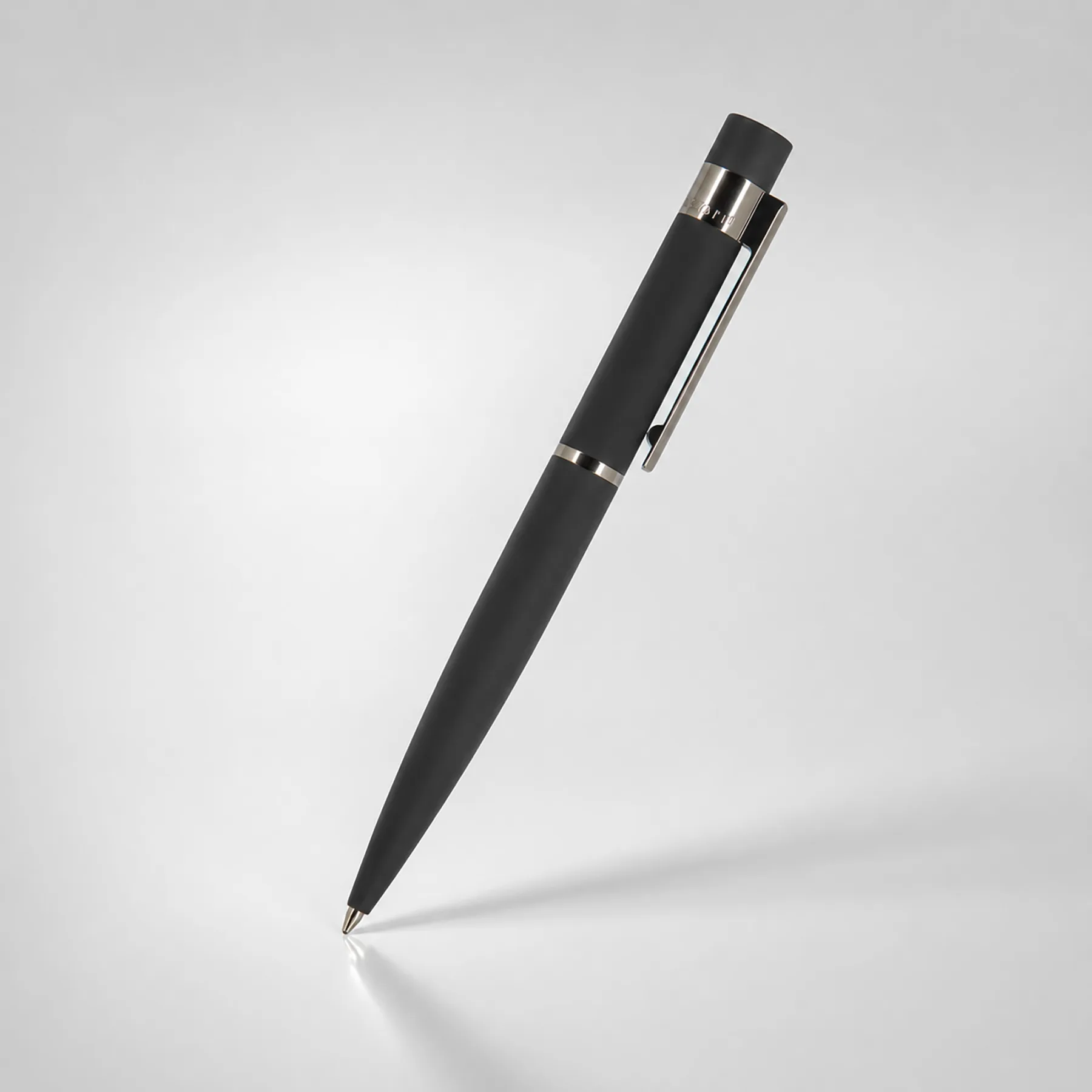 Ручка шариковая автоматическая BrunoVisconti "VERONA" цвет корпуса черный, soft-touch, 1 мм, синяя