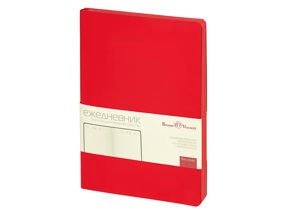 Ежедневник недатированный А5 "Megapolis Color Flex New"
