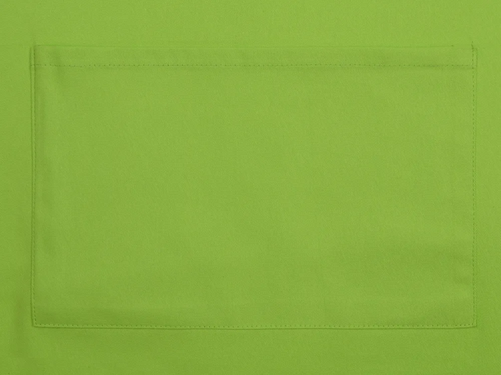 Хлопковый фартук 180gsm, зеленое яблоко