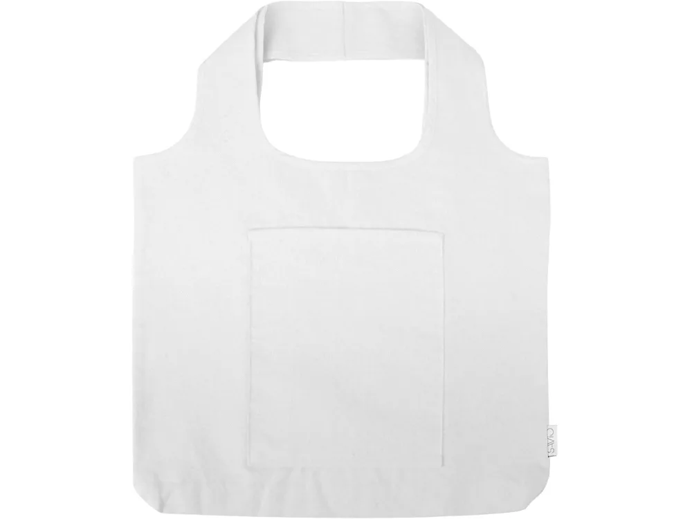 Сумка-шопер Vest из хлопка 340 г/м2, белый