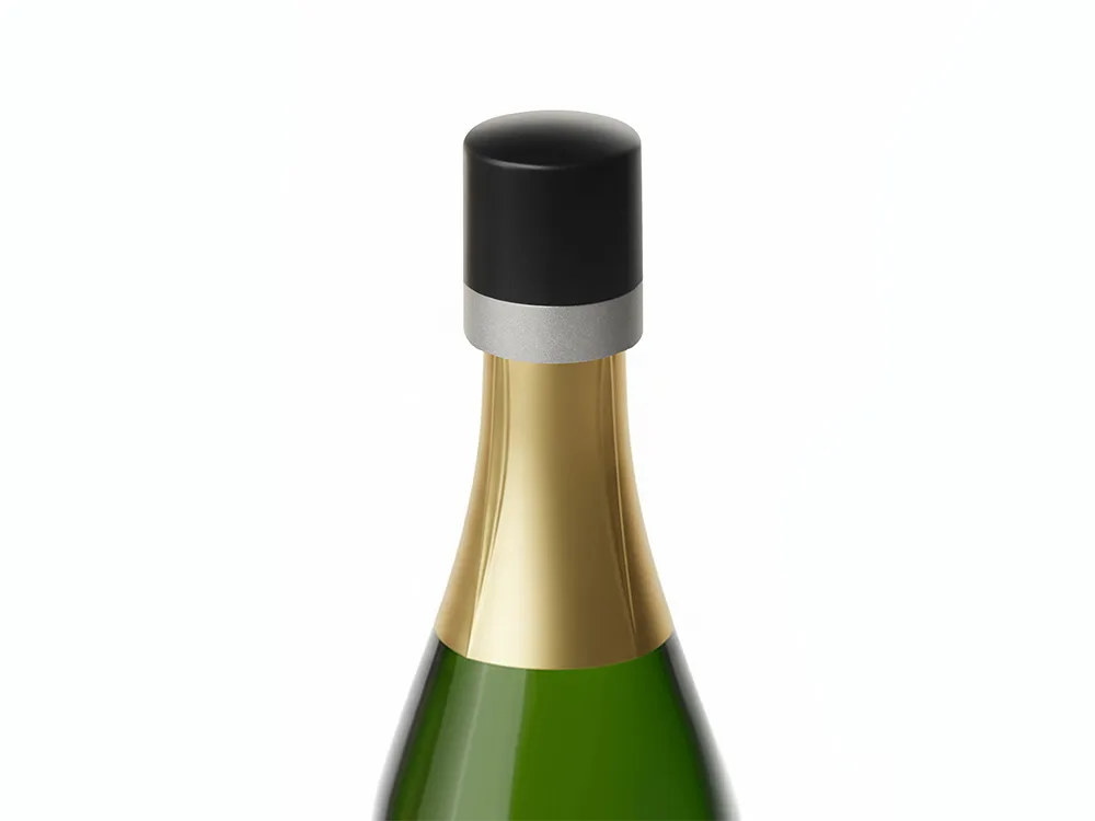 Набор из двух бокалов и пробки для шампанского "Bubbly Bliss"