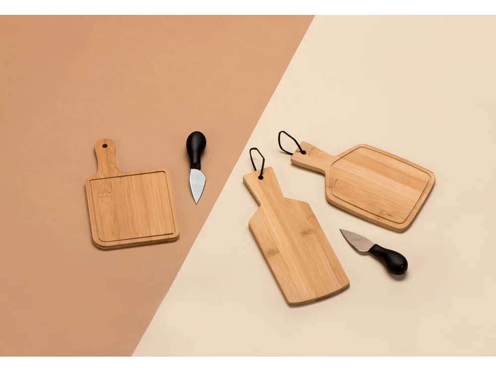 Набор для сыра из бамбуковой доски и ножа Bamboo collection "Pecorino"