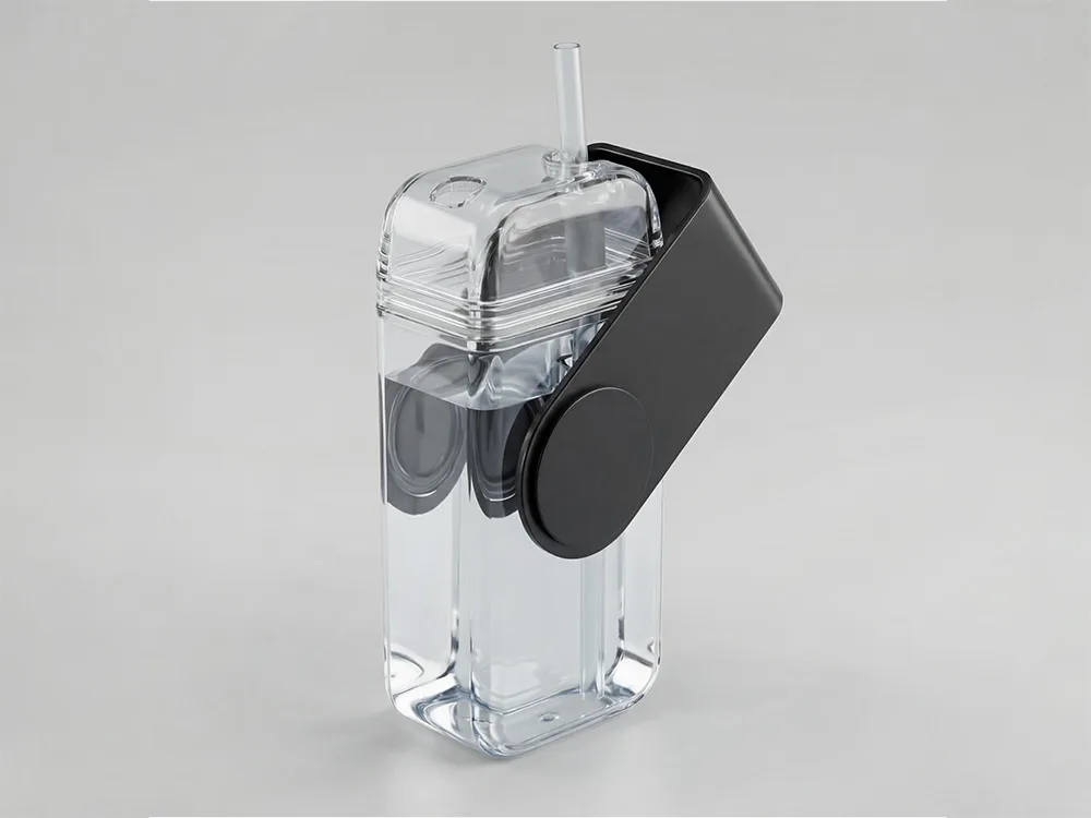 Бутылка для воды JUICY DRINK BOX, черный