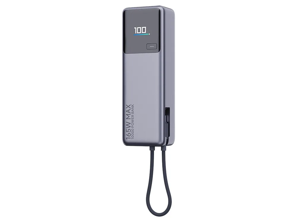 Внешний аккумулятор со встроенным кабелем Xiaomi 165W Power Bank 10000mAh (Integrated Cable) GL