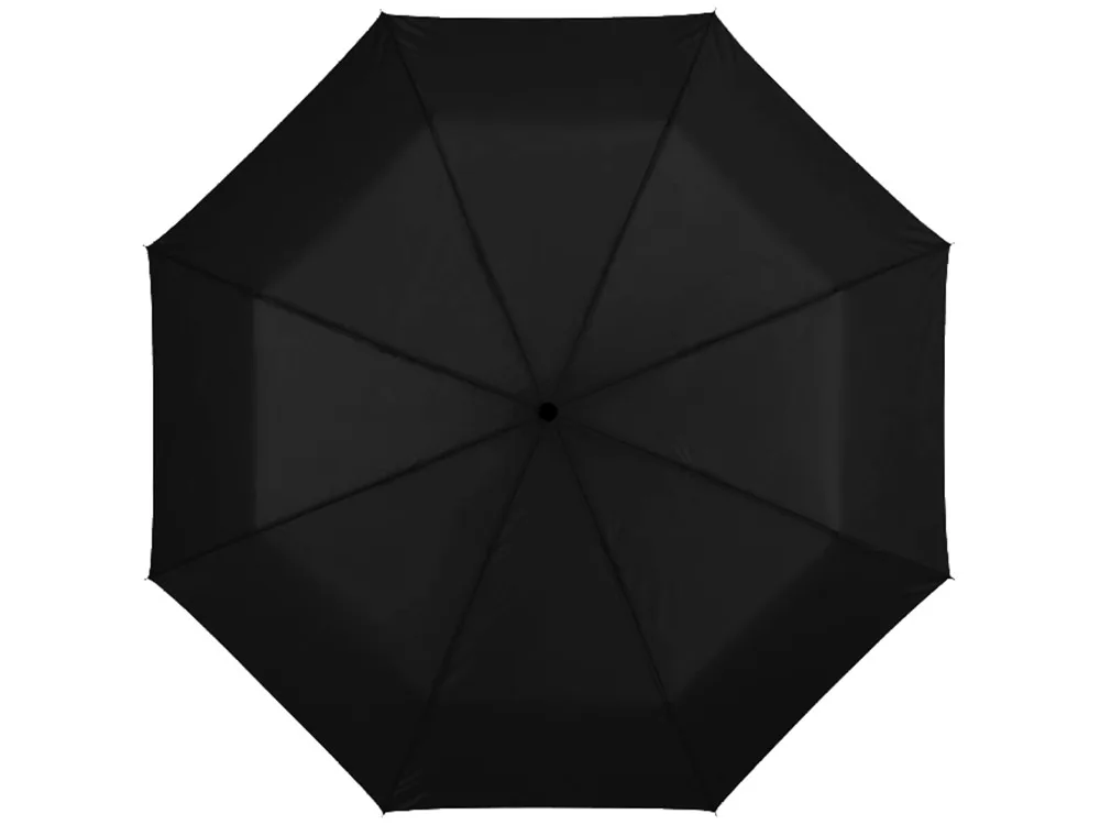 Зонт Ida трехсекционный 21,5", черный