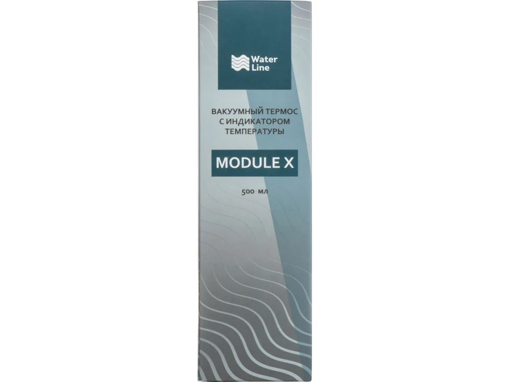 Вакуумный термос «Module X» с индикатором температуры, 500 мл, белый