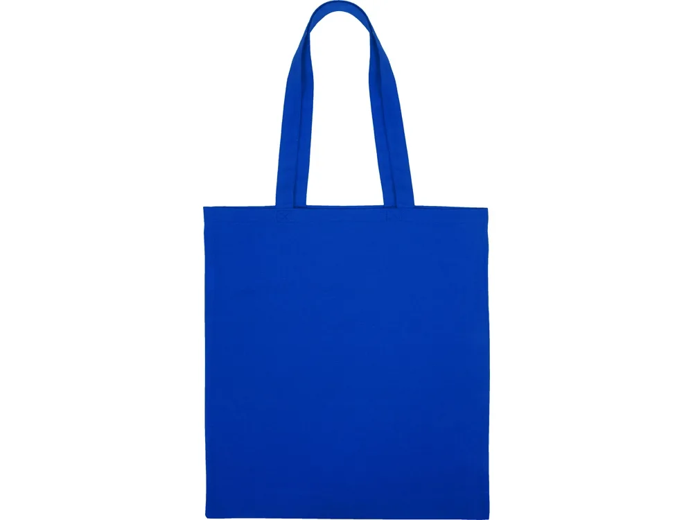Сумка для шопинга Carryme 140 хлопковая, 140 г/м2, синий