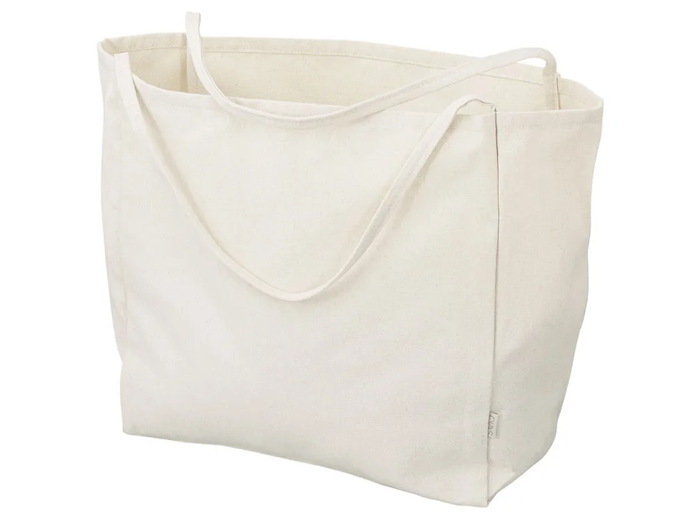 Шопер-оверсайз Grossbag из переработанного хлопка 340 г, натуральный