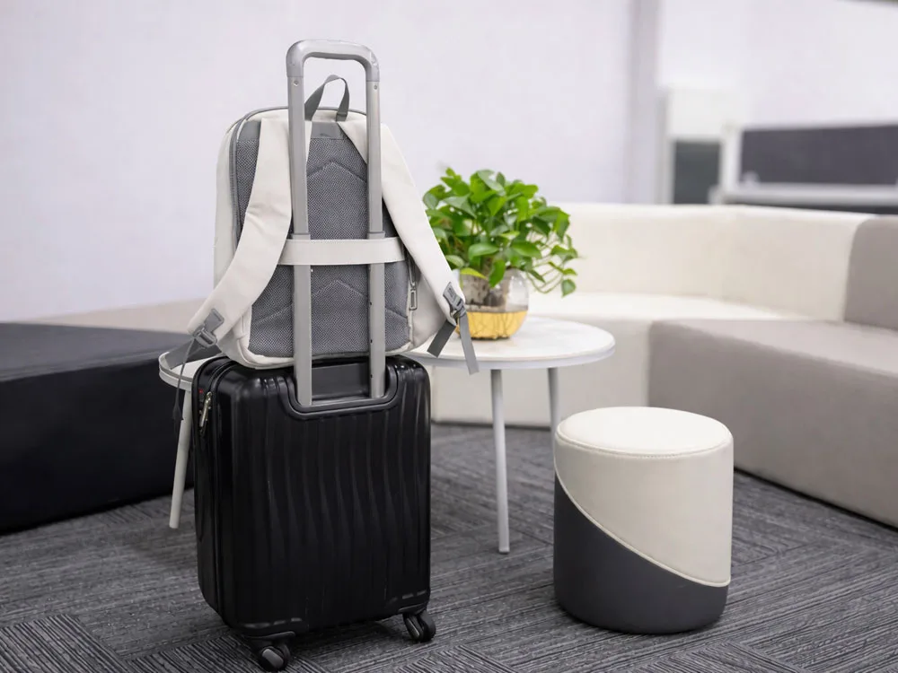 Рюкзак с защитой от краж "Phantom Mini", белый