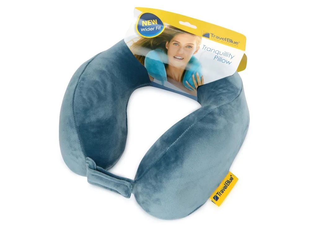Подушка набивная Travel Blue Tranquility Pillow, синий