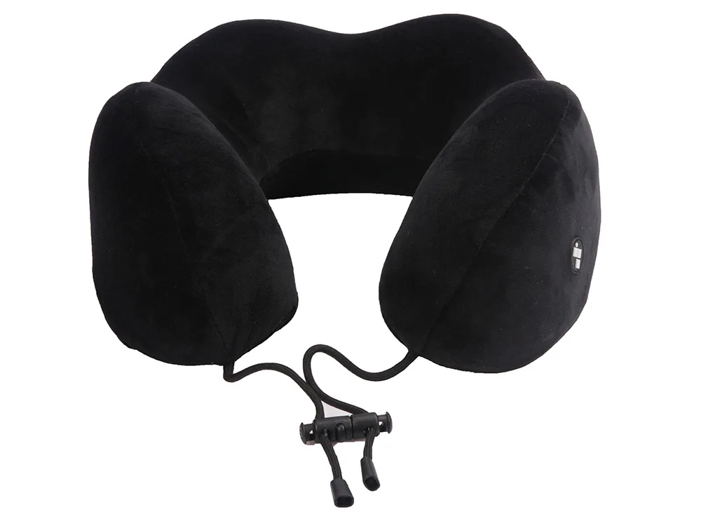 Подушка для путешествий с эффектом памяти Мемо "Bluewinder" Black