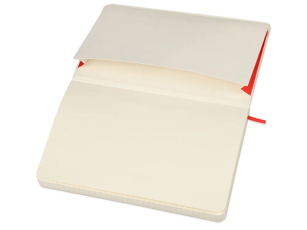 Записная книжка Moleskine Classic Soft (в линейку), Large (13х21см), красный