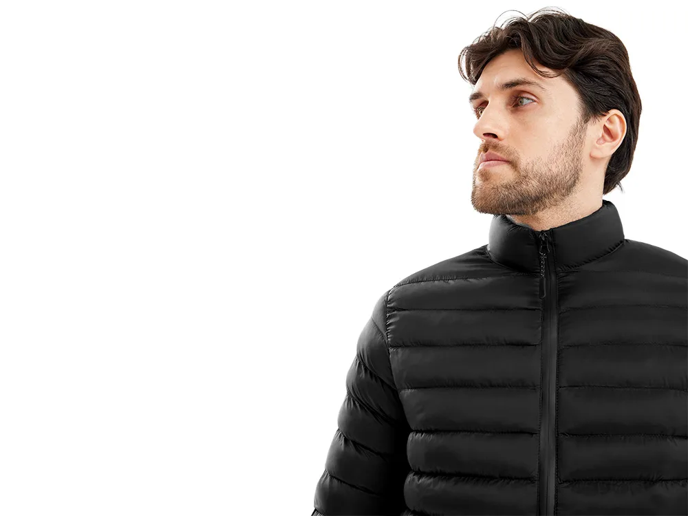 Стеганая куртка "Uniqloud", черный