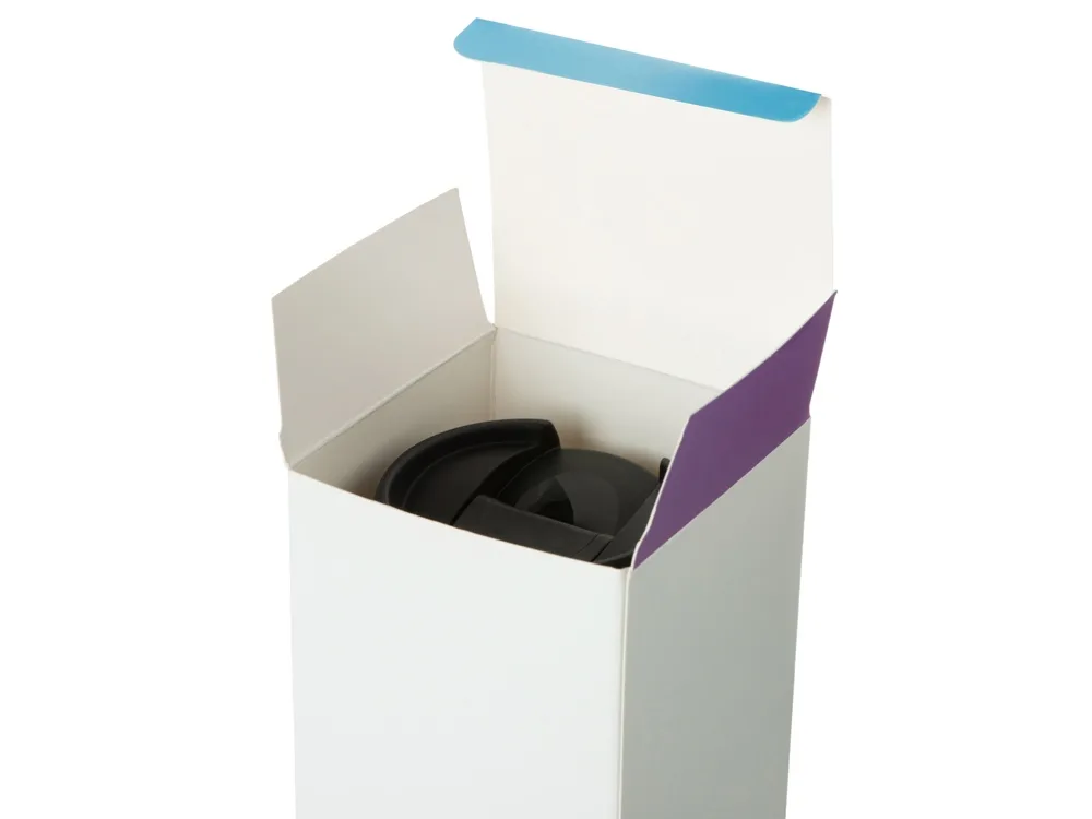 Термокружка "Double wall mug C1", soft touch, 350 мл, темно-синий