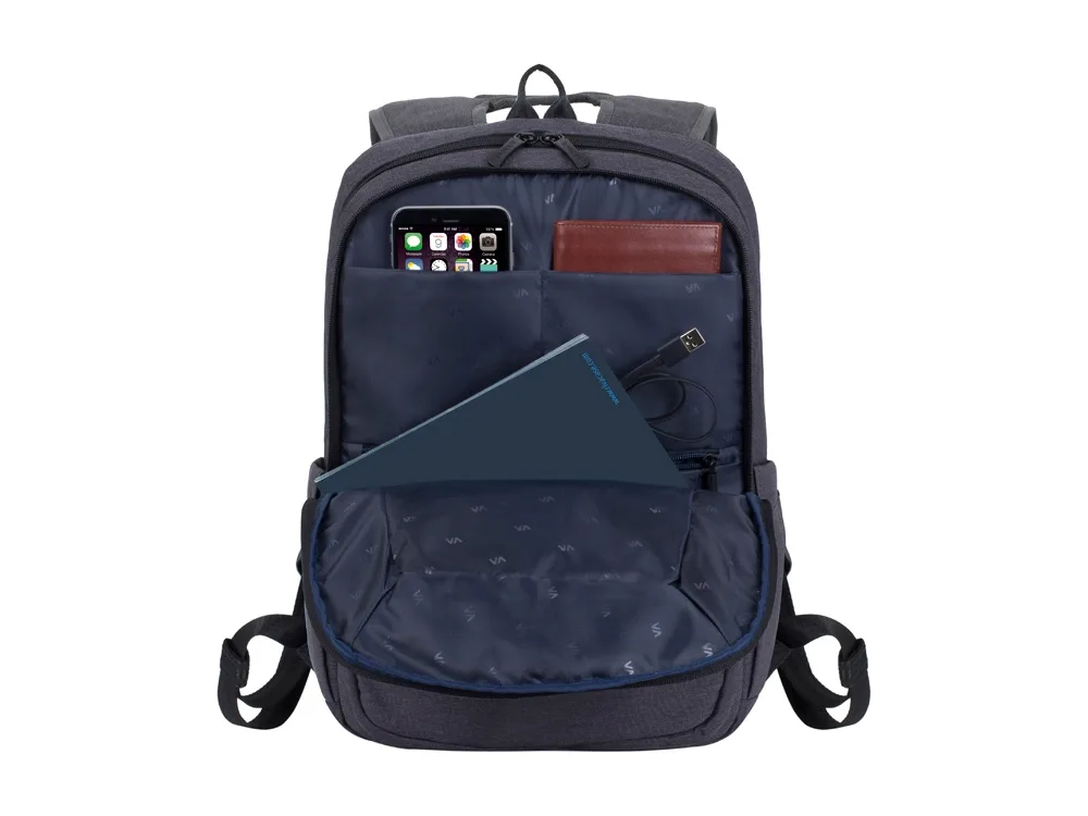 RIVACASE 7760 black ECO рюкзак для ноутбука 15.6"