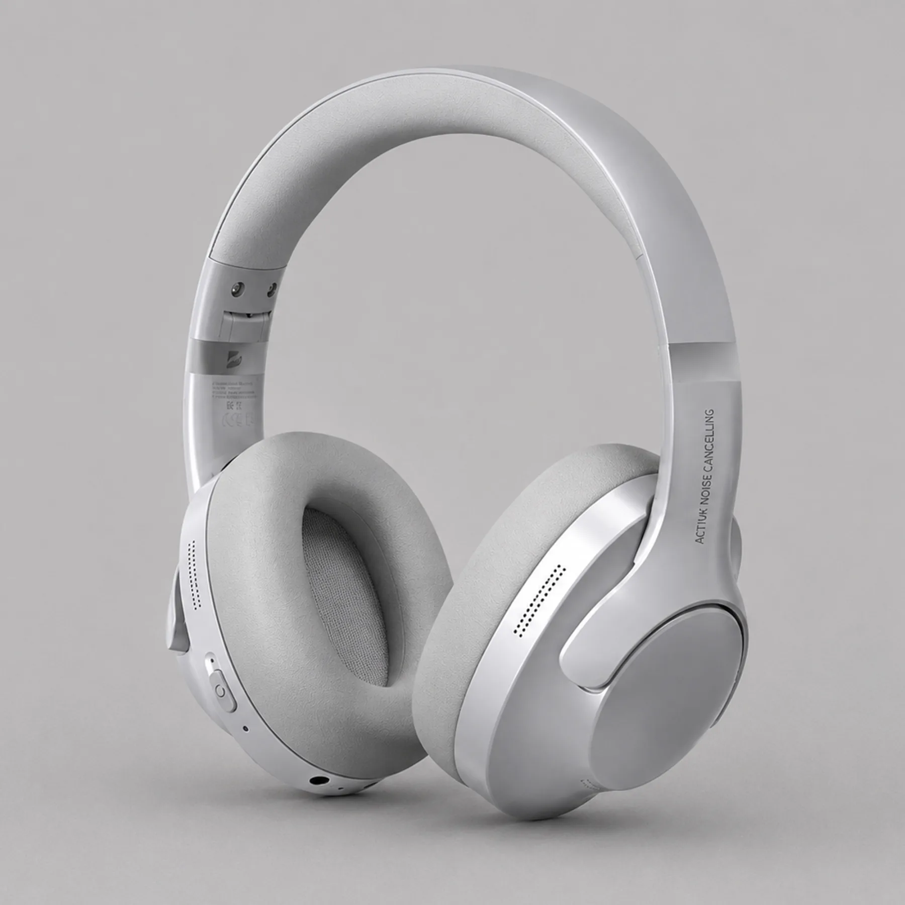 Беспроводные накладные наушники Stereo Ultra ANC, BT 5.4, ANC/ENC, 500мАч, серебристый
