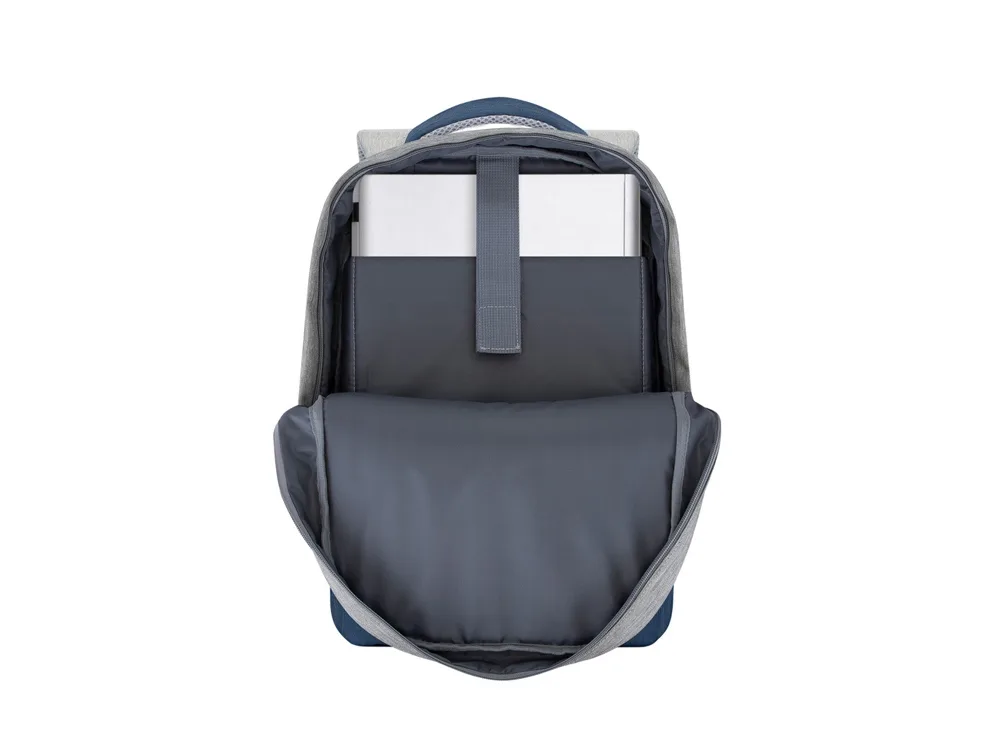 RIVACASE 7562 grey/dark blue рюкзак для ноутбука 15.6'', серый/темно-синий