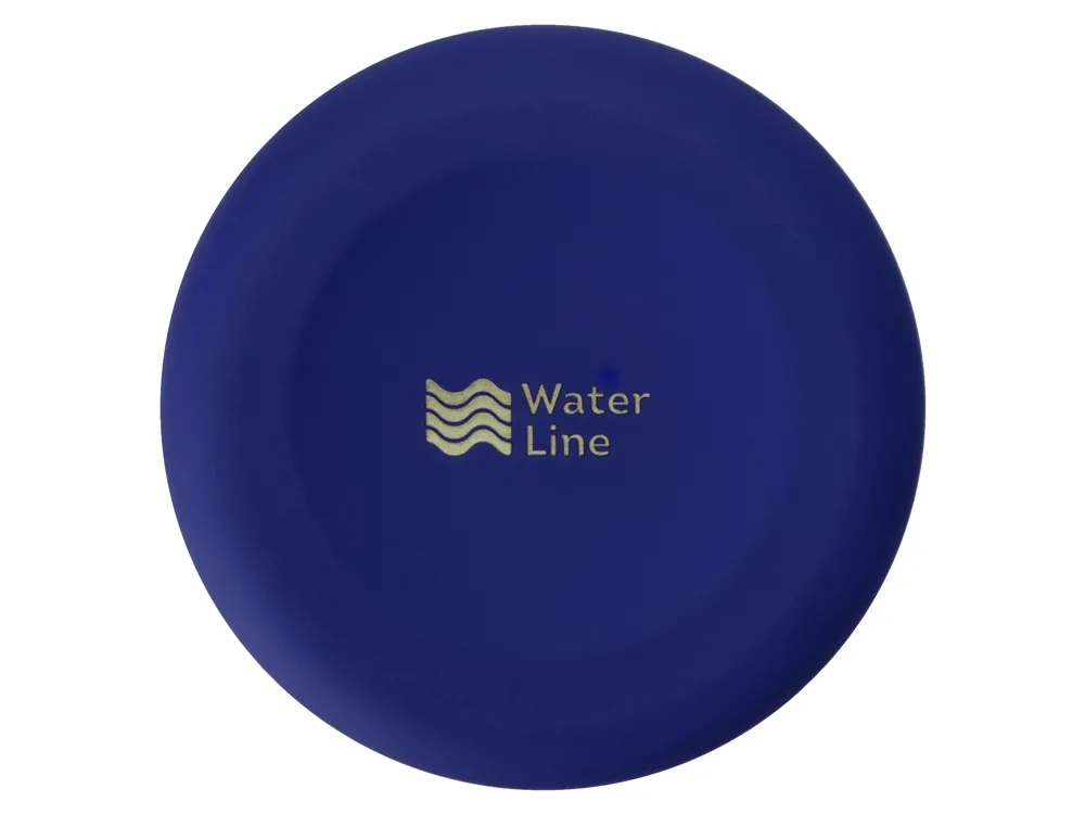 Вакуумная термобутылка "Cask" Waterline, soft touch, 500 мл, тубус, синий