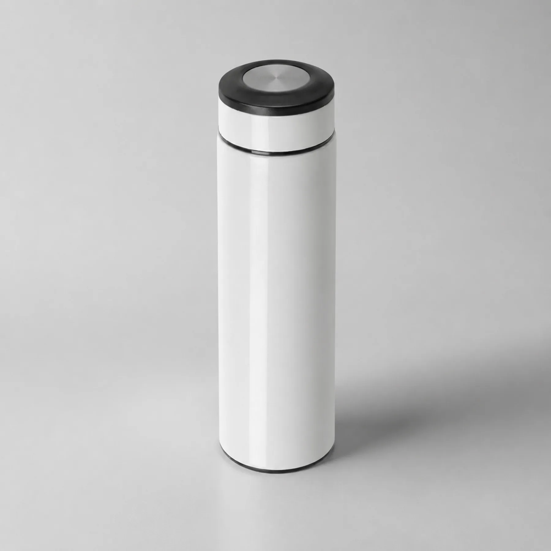 Термос «Confident Metallic» 420мл, белый