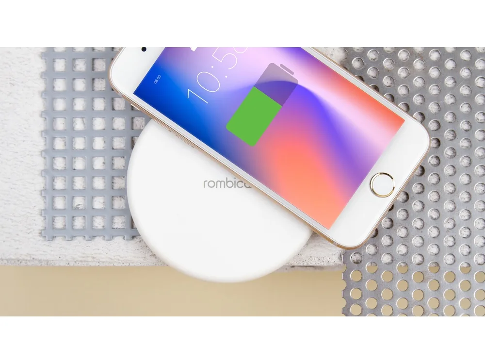 Беспроводное зарядное устройство Rombica NEO Q1W Quick, белый