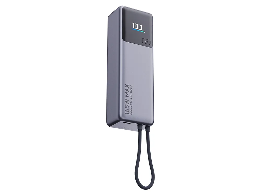 Внешний аккумулятор со встроенным кабелем Xiaomi 165W Power Bank 10000mAh (Integrated Cable) GL